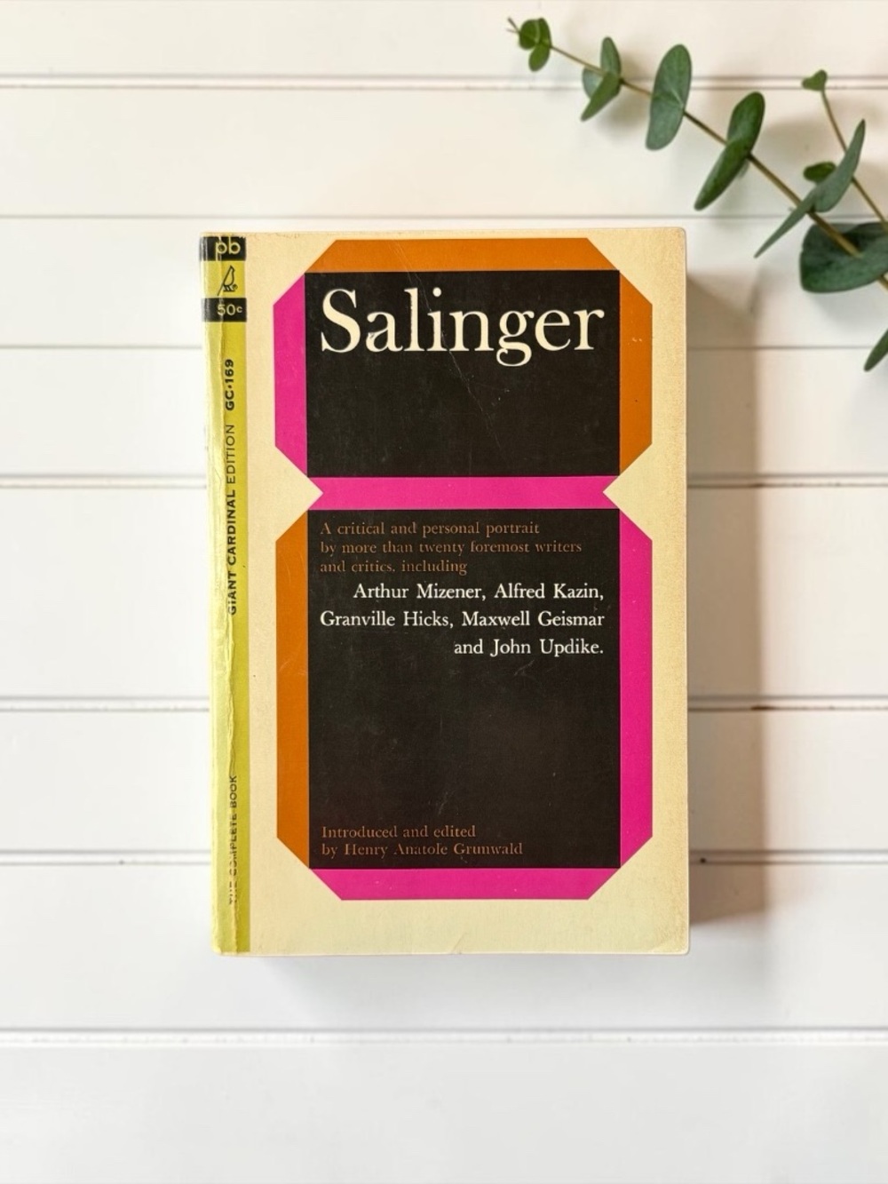 Vintage 1963 Salinger Critical & Personal Portrait J.D. Salinger MCM